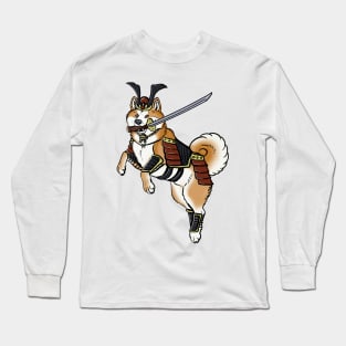 Samurai Akita Long Sleeve T-Shirt